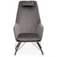 Stockholm Grey Velvet Rocking Chair.