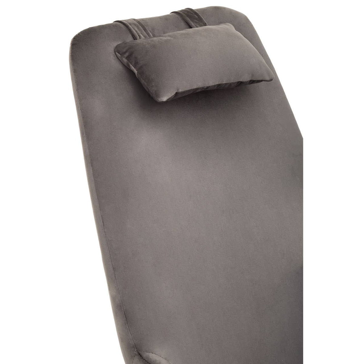 Stockholm Grey Velvet Rocking Chair.