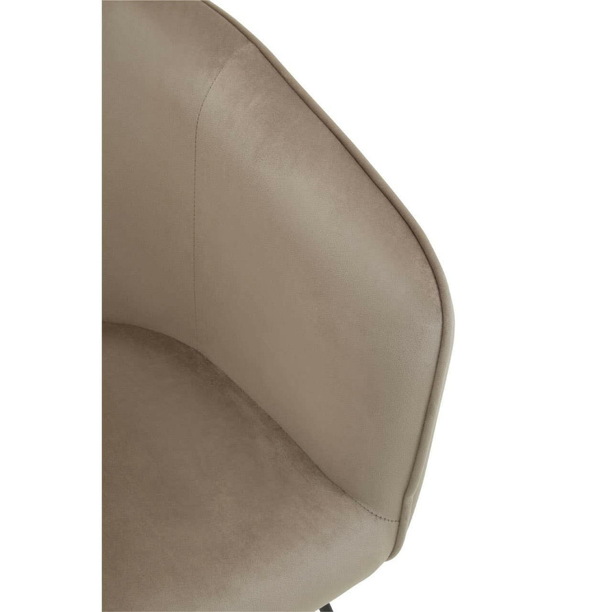 Stockholm Mink Velvet Chair.