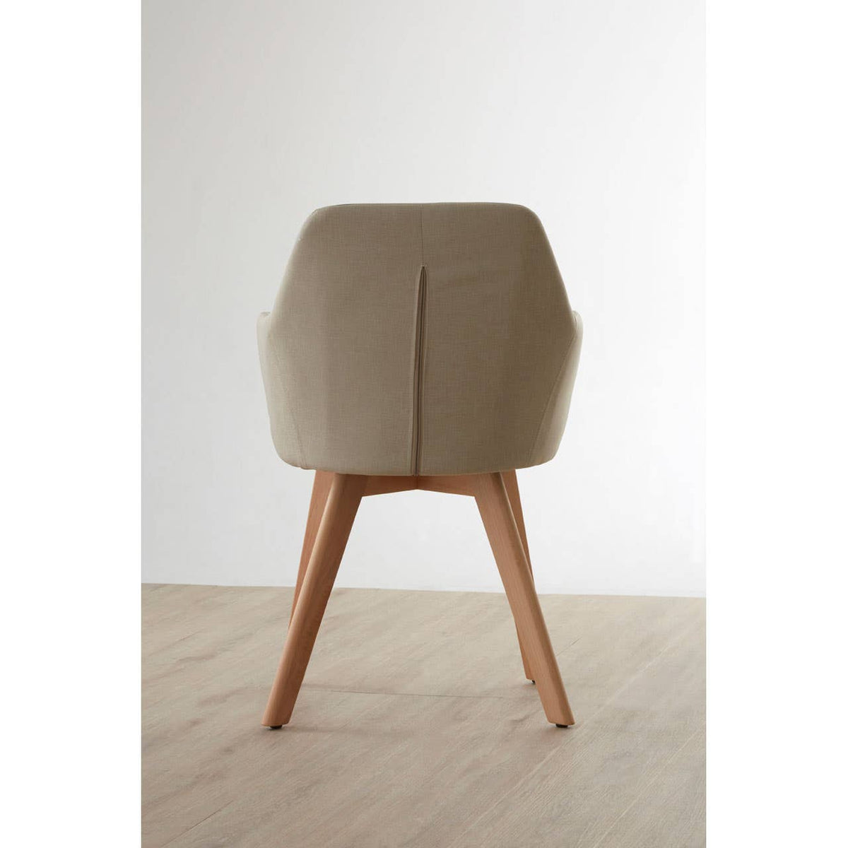 Stockholm Stone Fabric Chair.