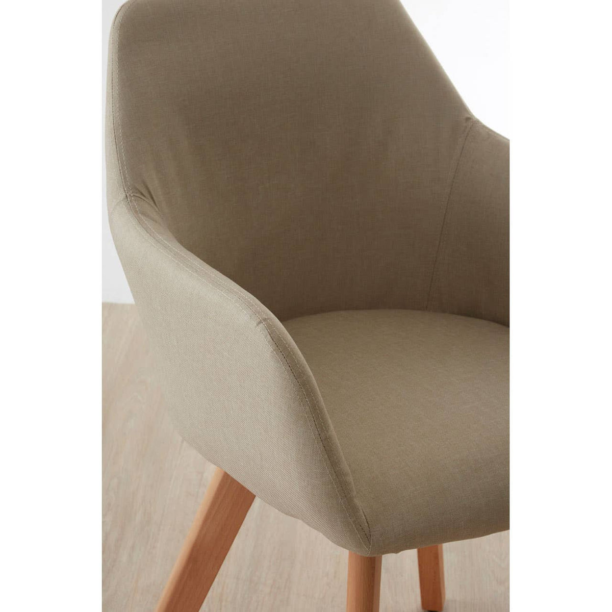 Stockholm Stone Fabric Chair.