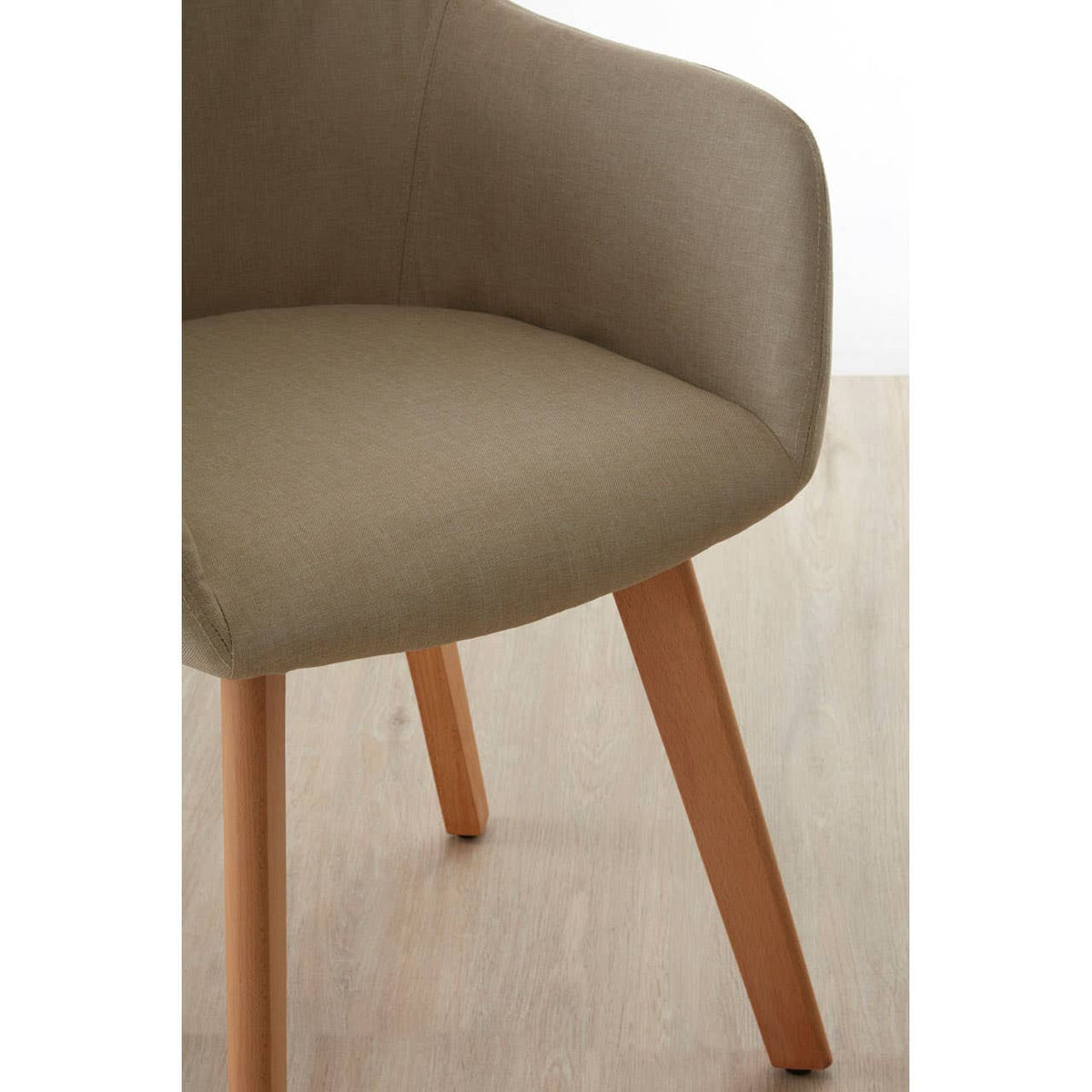 Stockholm Stone Fabric Chair.