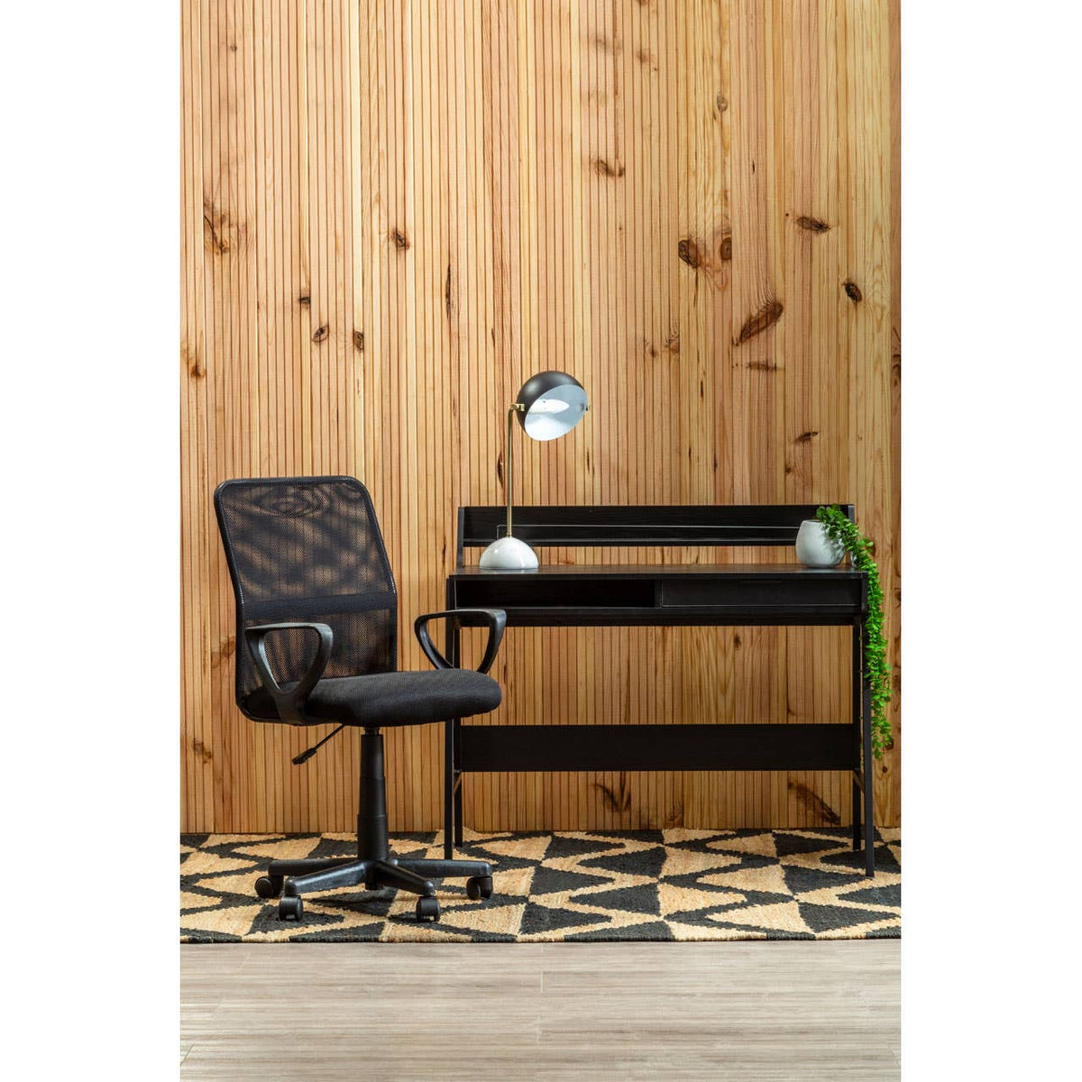 Stratford Black Home Office Chair.