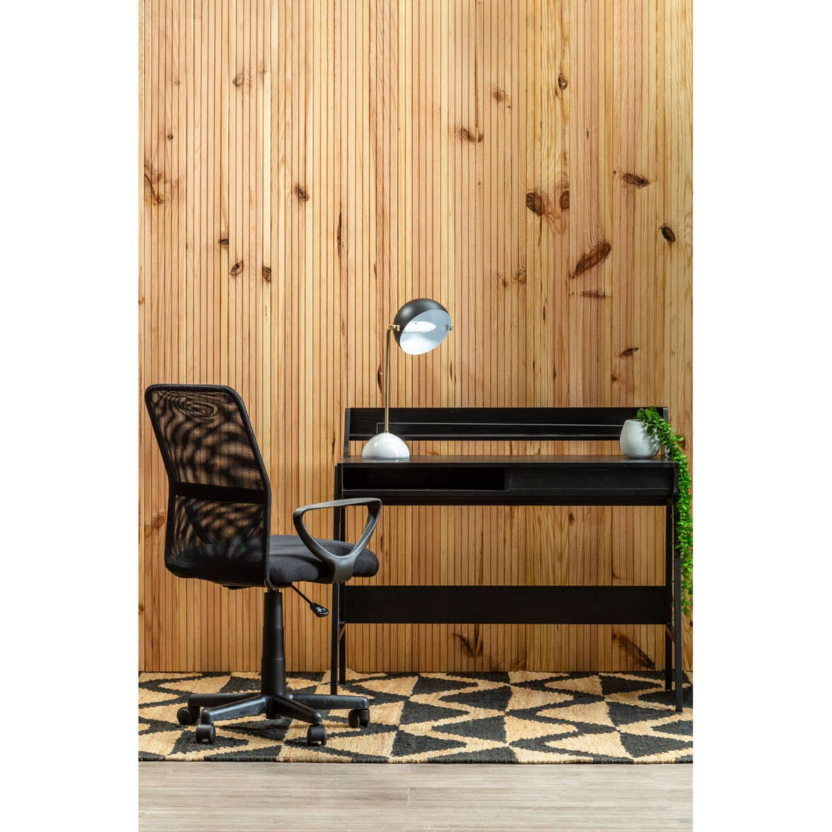 Stratford Black Home Office Chair.