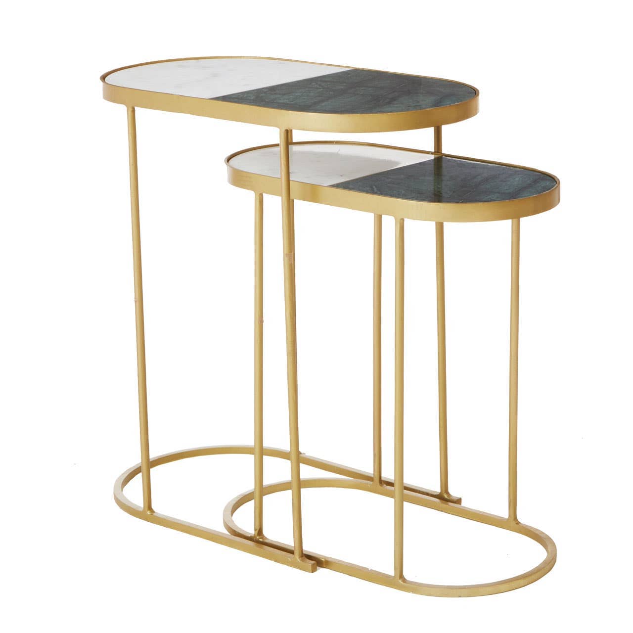 Noosa & Co. Living Suar Nest Of Two Side Tables House of Isabella UK