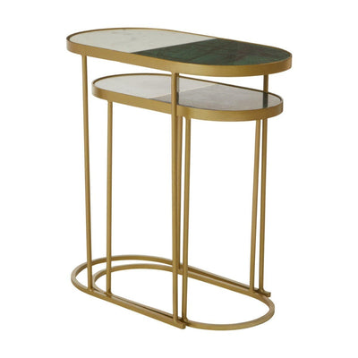 Noosa & Co. Living Suar Nest Of Two Side Tables House of Isabella UK