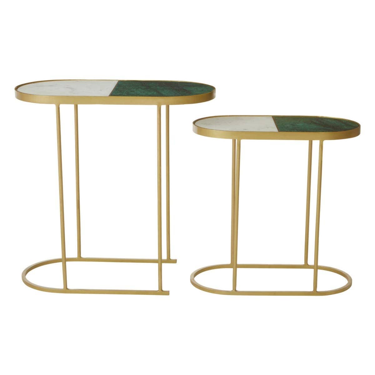 Noosa & Co. Living Suar Nest Of Two Side Tables House of Isabella UK