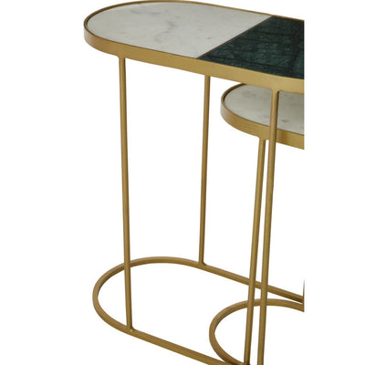 Noosa & Co. Living Suar Nest Of Two Side Tables House of Isabella UK