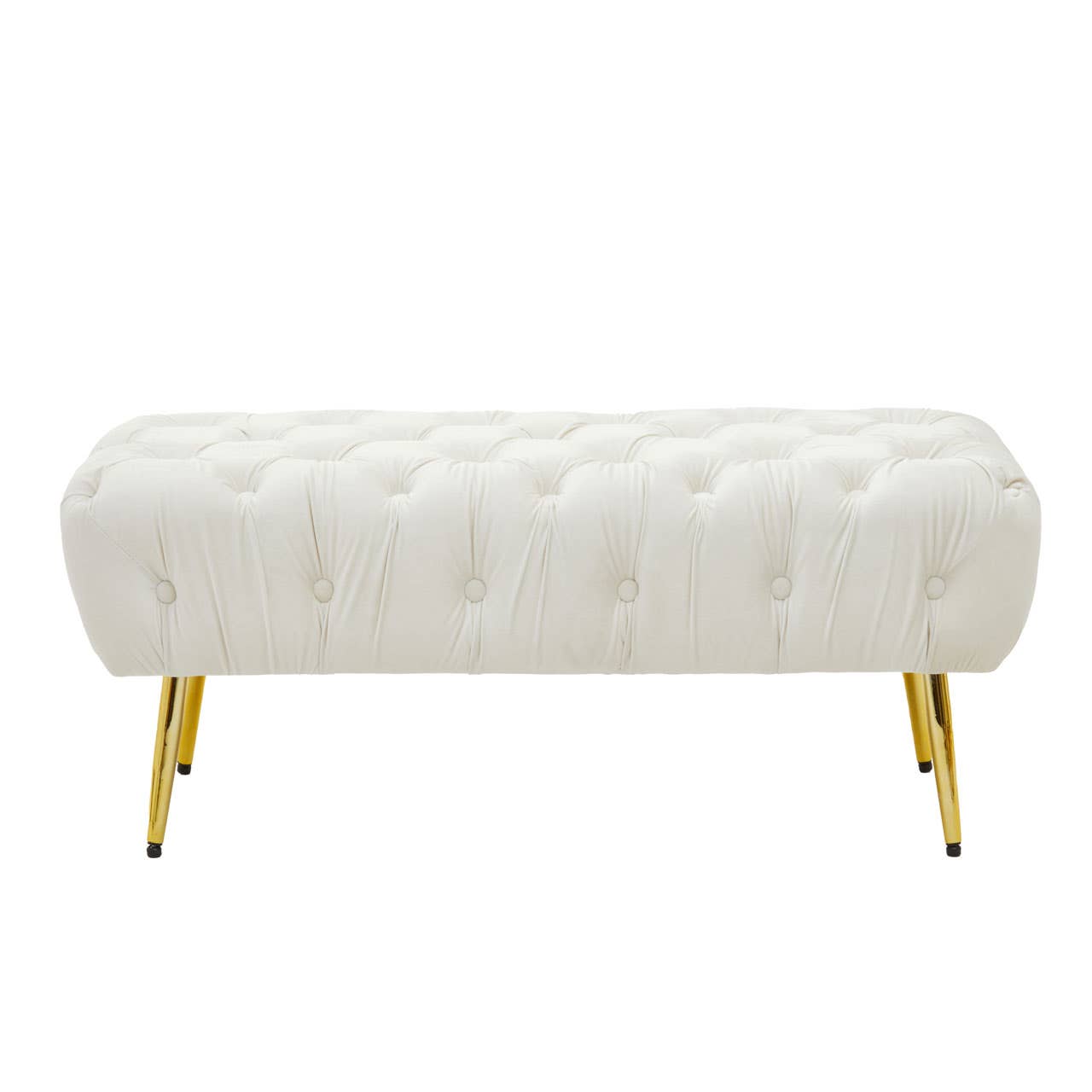 Noosa & Co. Living Tamra Gold Leg Footstool House of Isabella UK