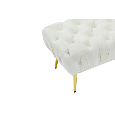 Noosa & Co. Living Tamra Gold Leg Footstool House of Isabella UK