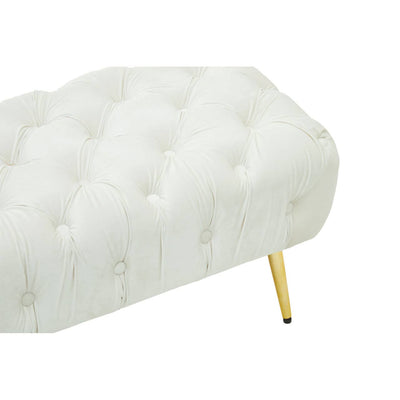 Noosa & Co. Living Tamra Gold Leg Footstool House of Isabella UK