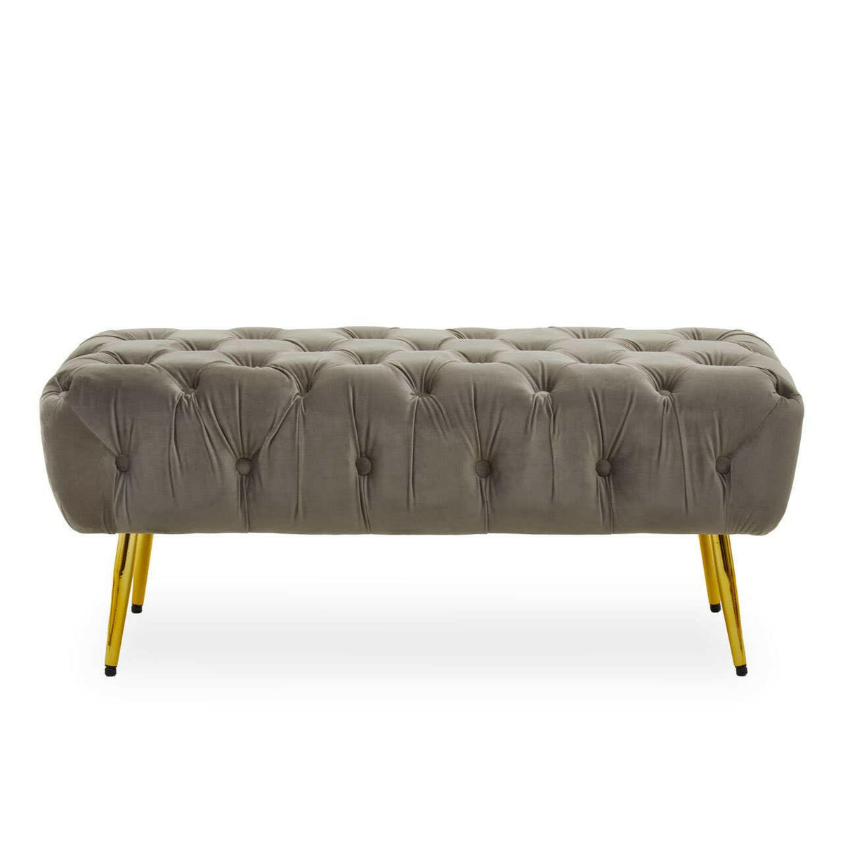 Tamra Gold Leg Footstool.