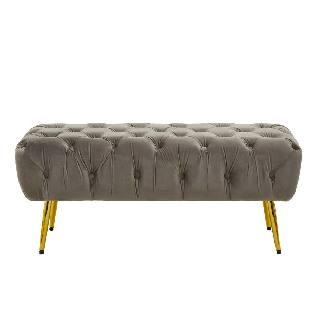Tamra Gold Leg Footstool.