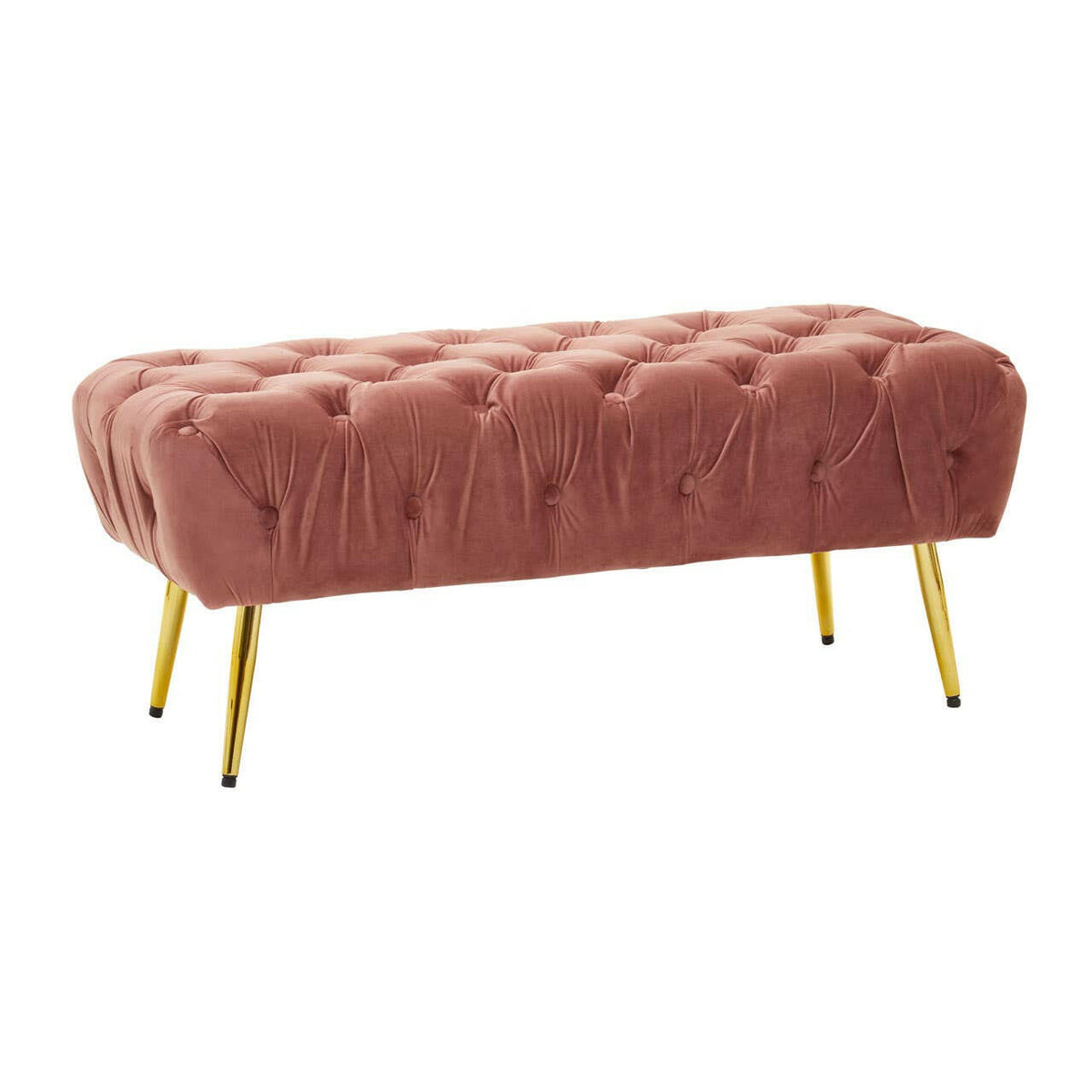 Tamra Gold Leg Footstool.