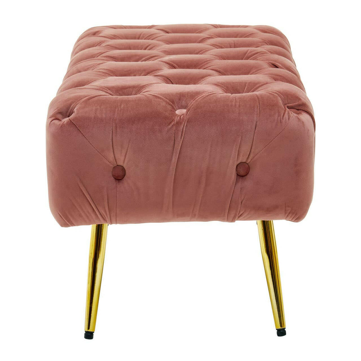 Tamra Gold Leg Footstool.