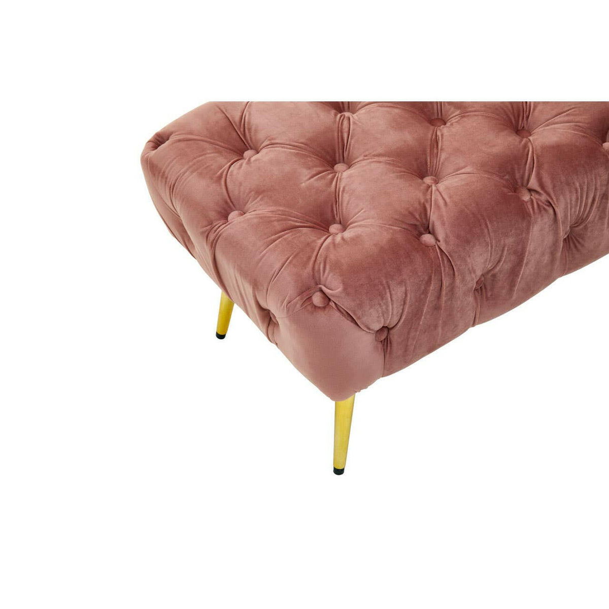 Tamra Gold Leg Footstool.
