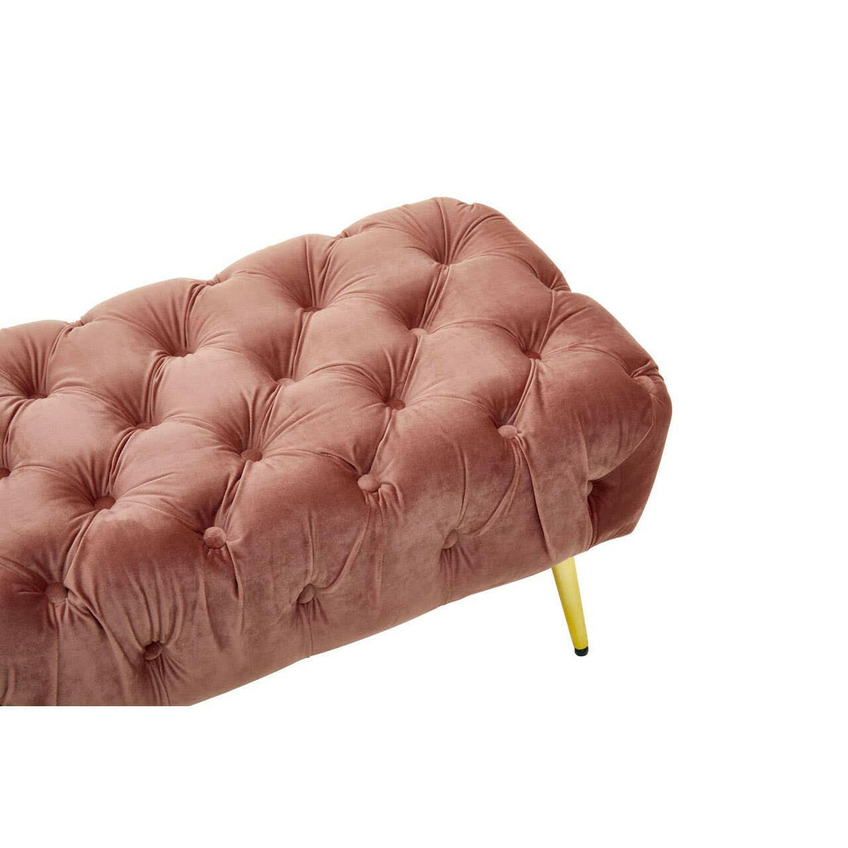 Tamra Gold Leg Footstool.