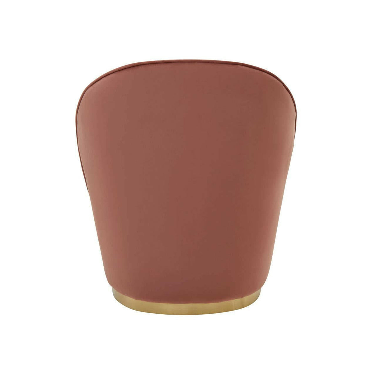Tamra Velvet Gold Base Chair.