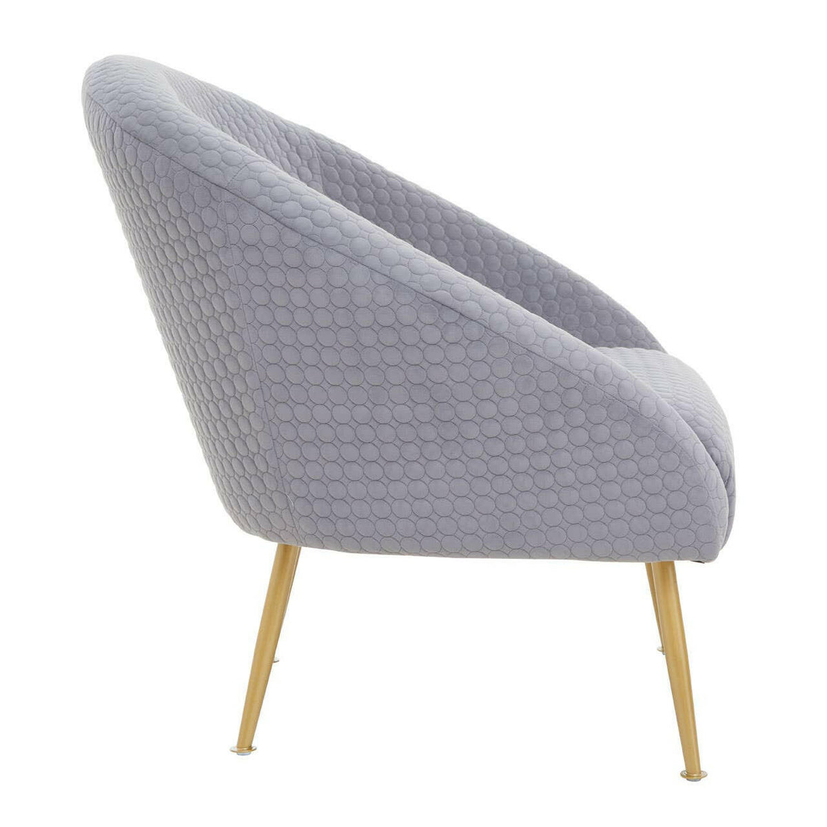 Tania Grey Occasional Chair.