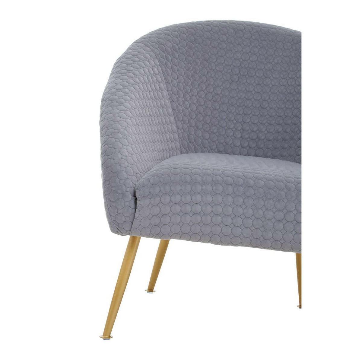 Tania Grey Occasional Chair.