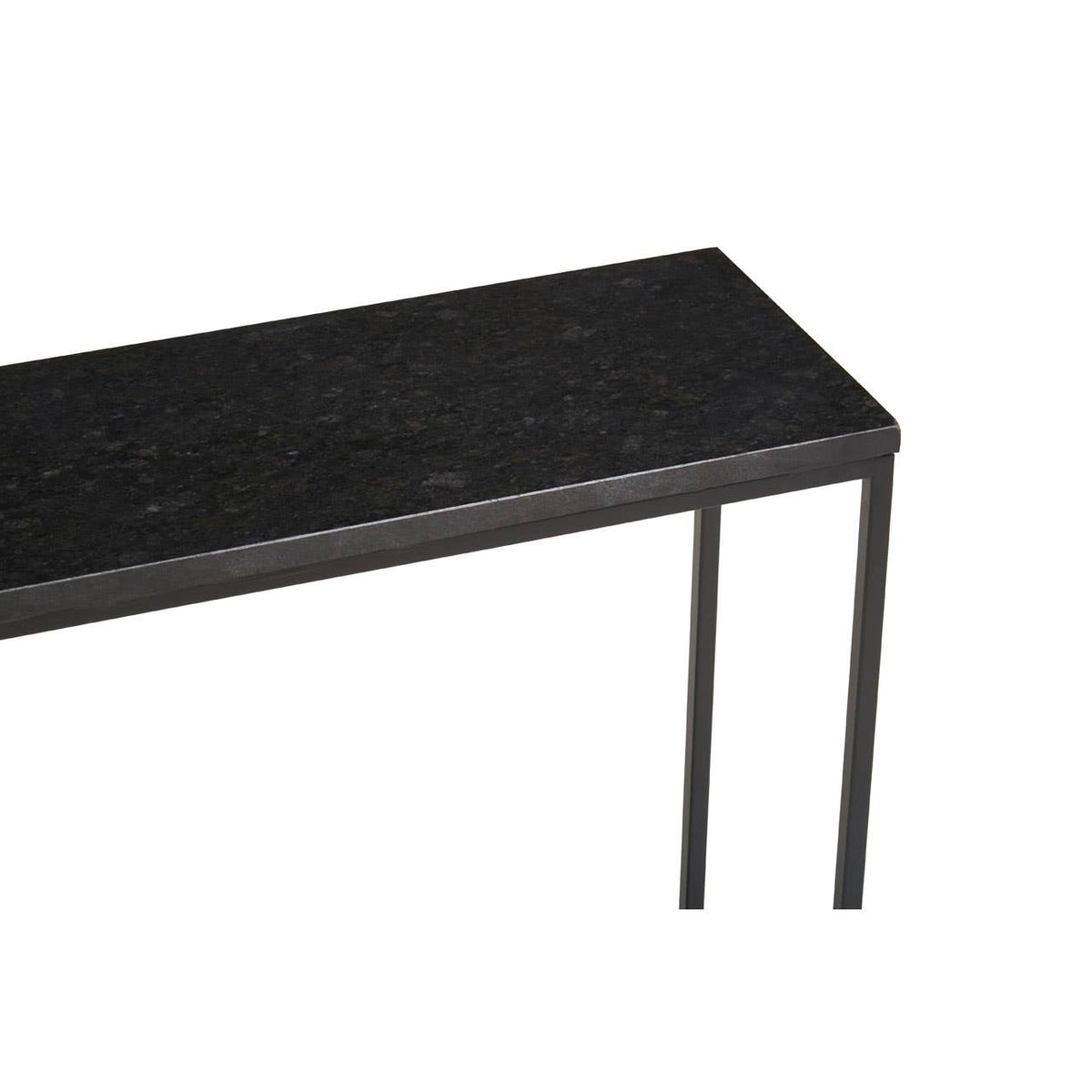 Templar Black Marble Console Table.