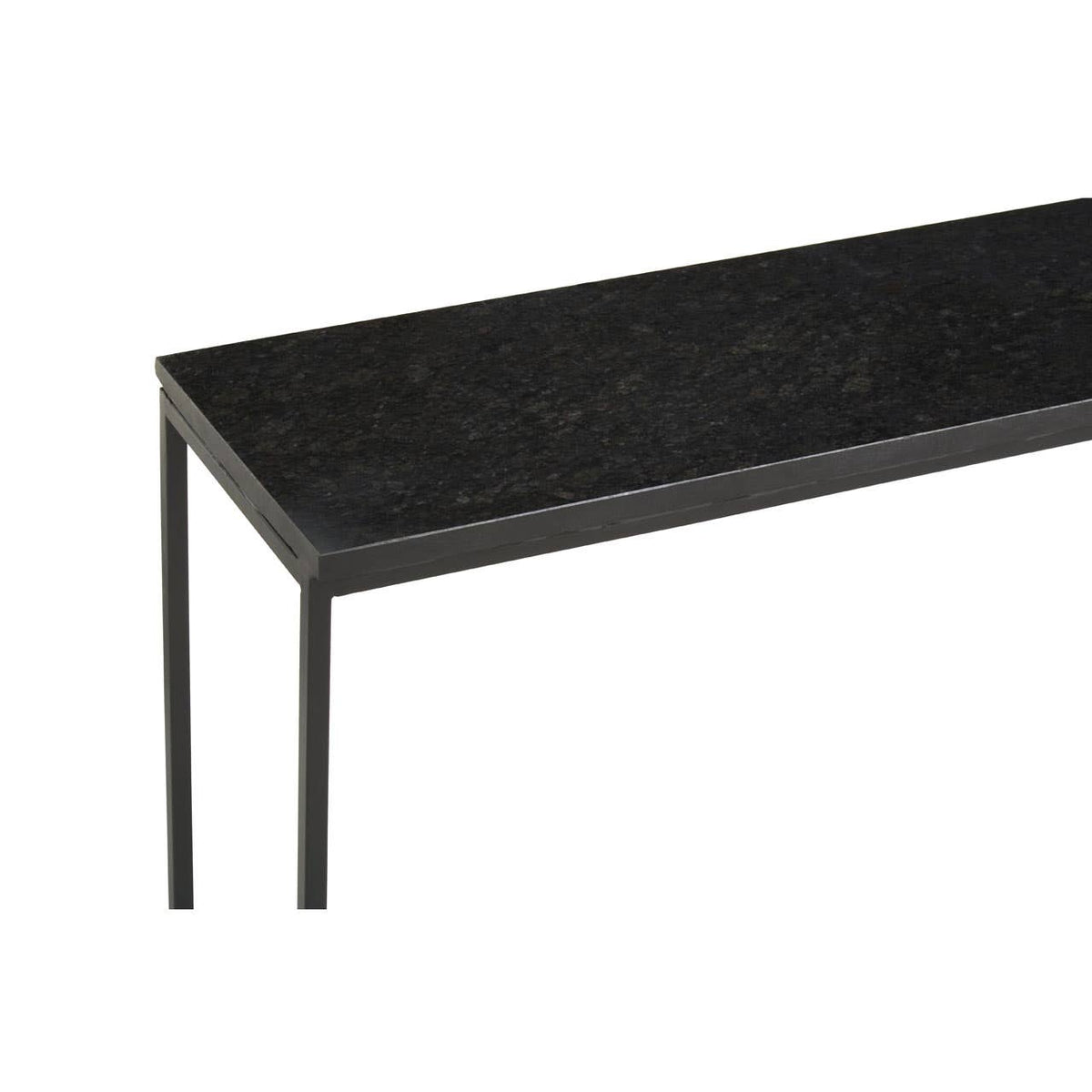 Templar Black Marble Console Table.