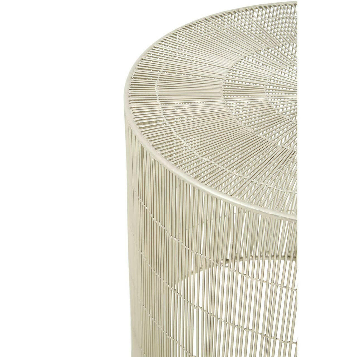 Templar Cage-Shaped Large Round Table.