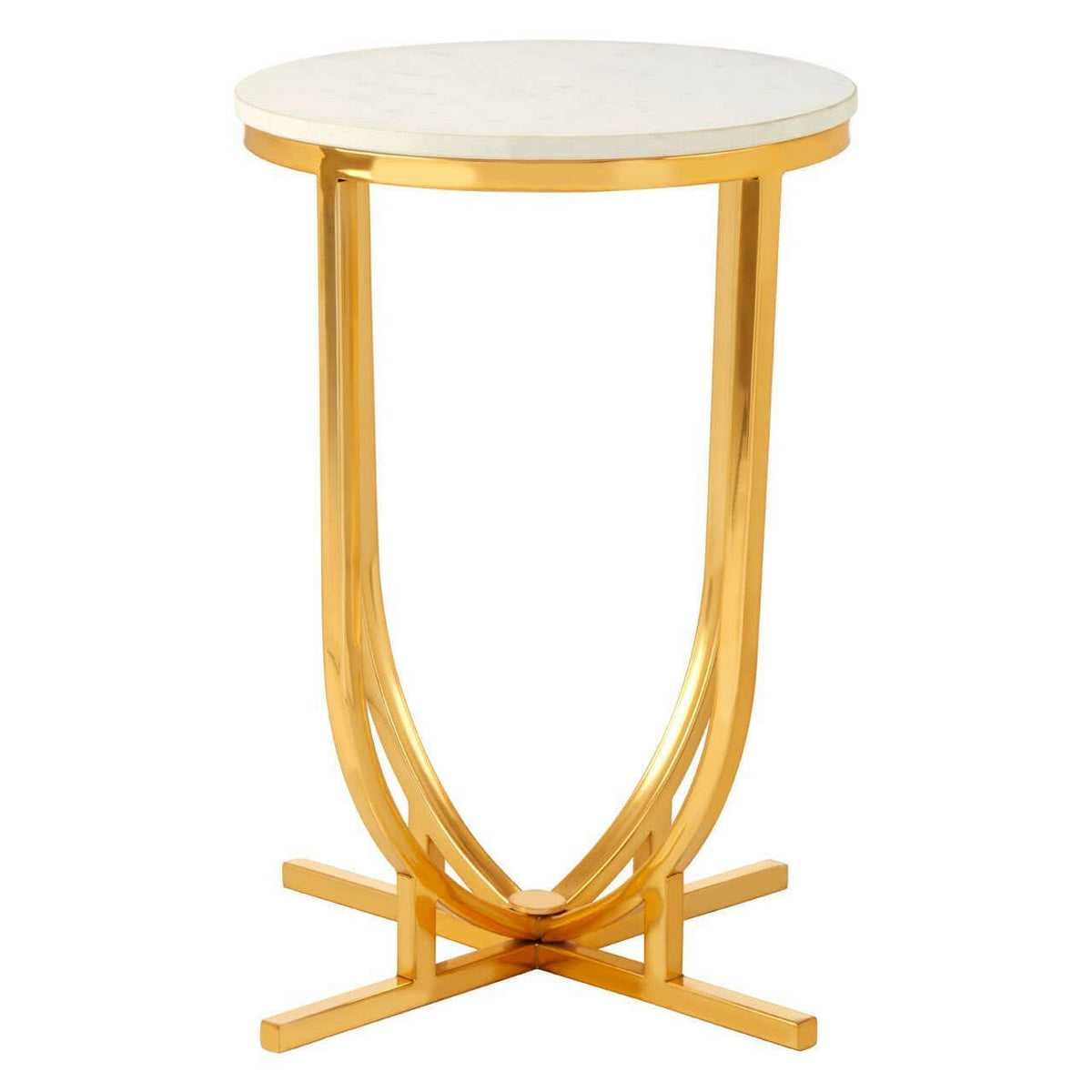Templar Curved Base Side Table.