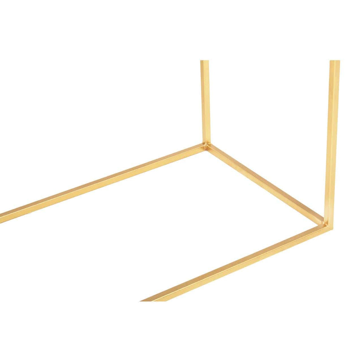 Templar Gold Finish Console Table.