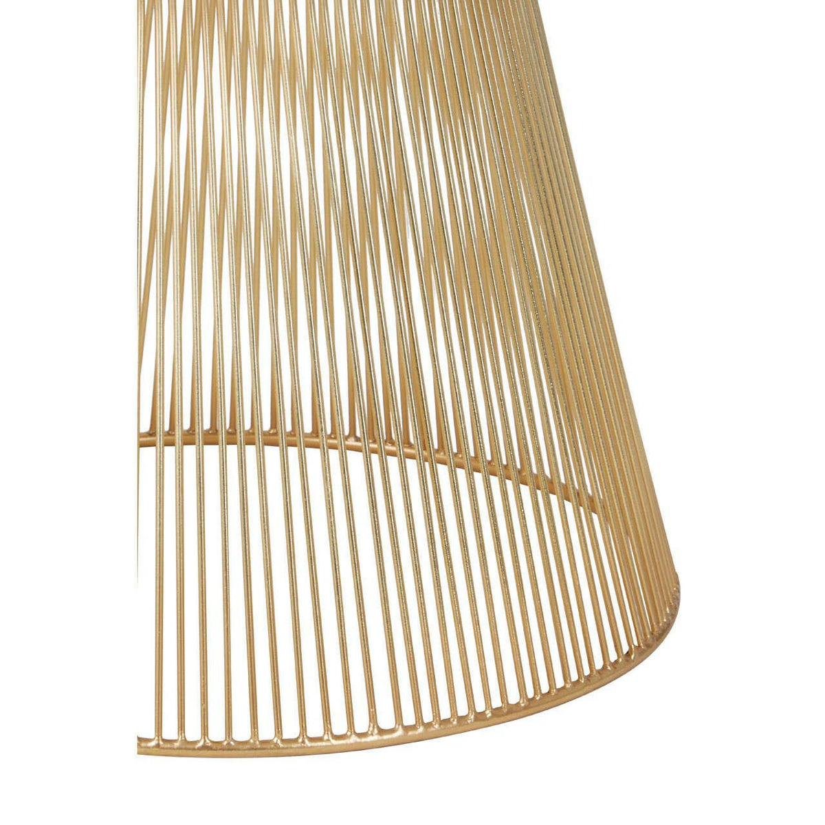 Templar Gold Finish Side Table.