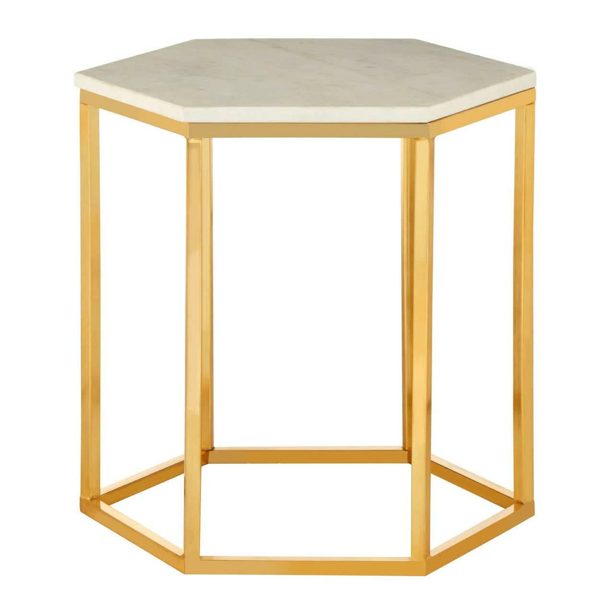 Templar Hexagonal Side Table.