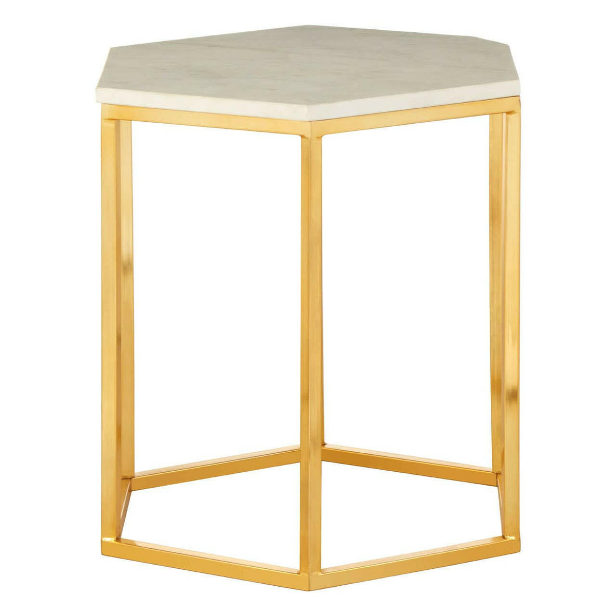 Templar Hexagonal Side Table.