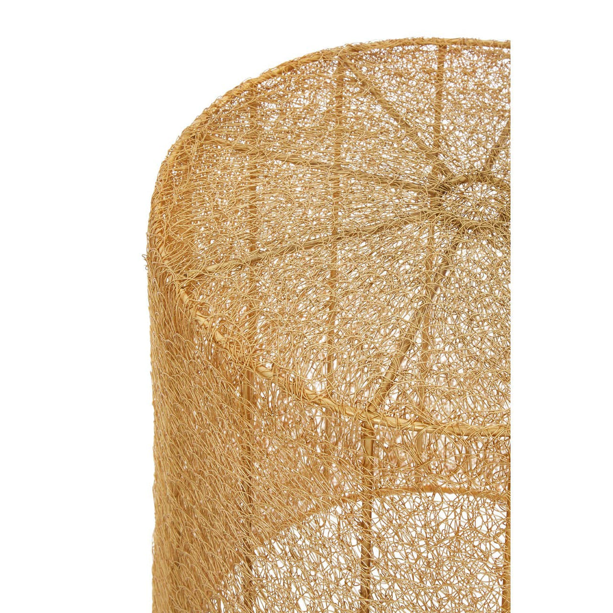 Templar Iron Tables With Gold Finish.