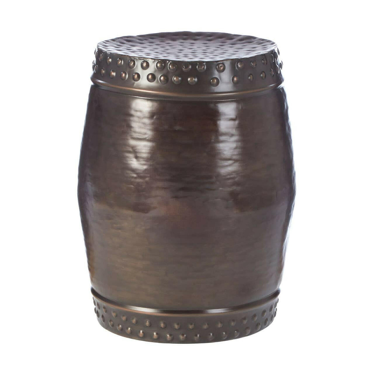 Templar Set Of 2 Drum Style Side Tables.