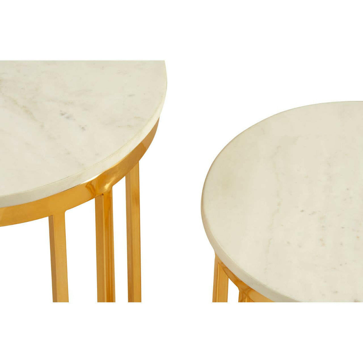 Templar Set Of 2 Linear Design Side Tables.