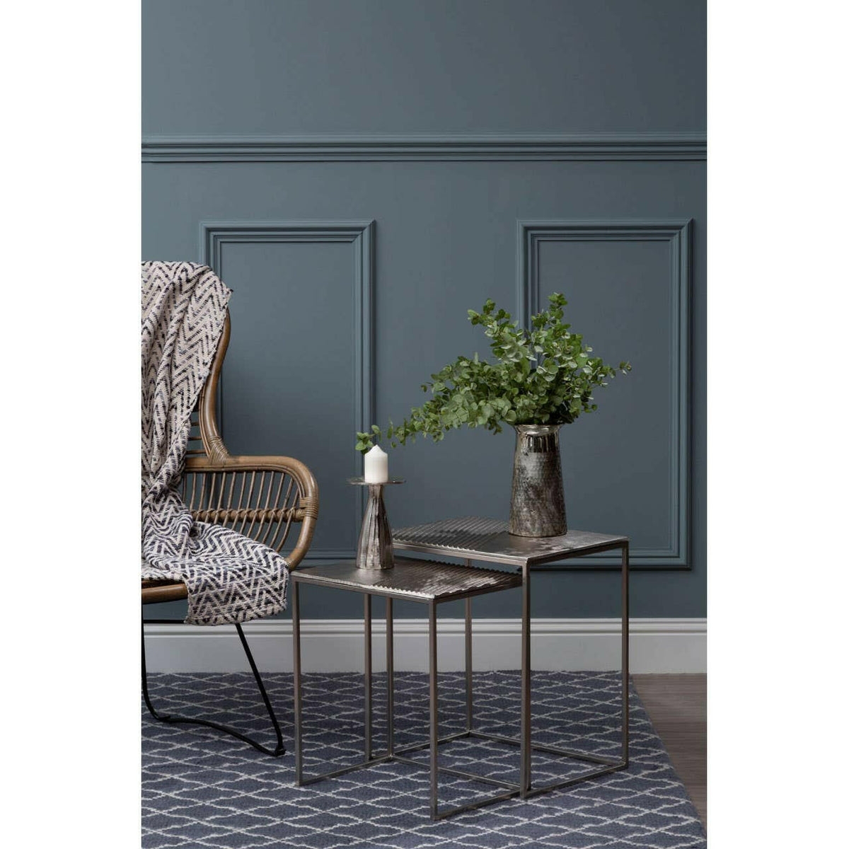 Templar Set Of 2 Rectangular Side Tables.