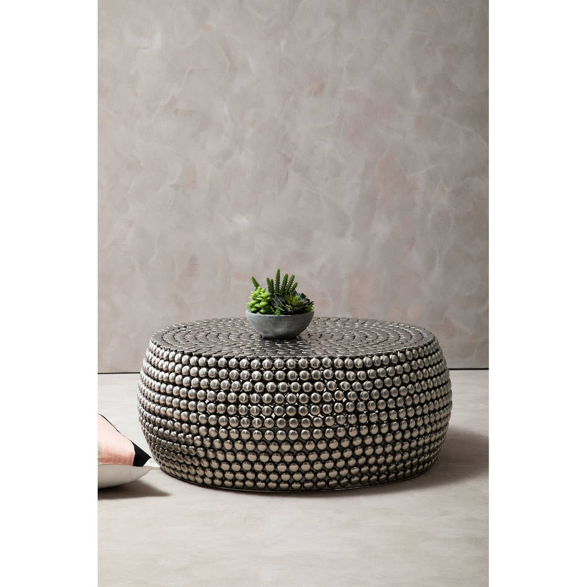 Templar Silver Coffee Table.