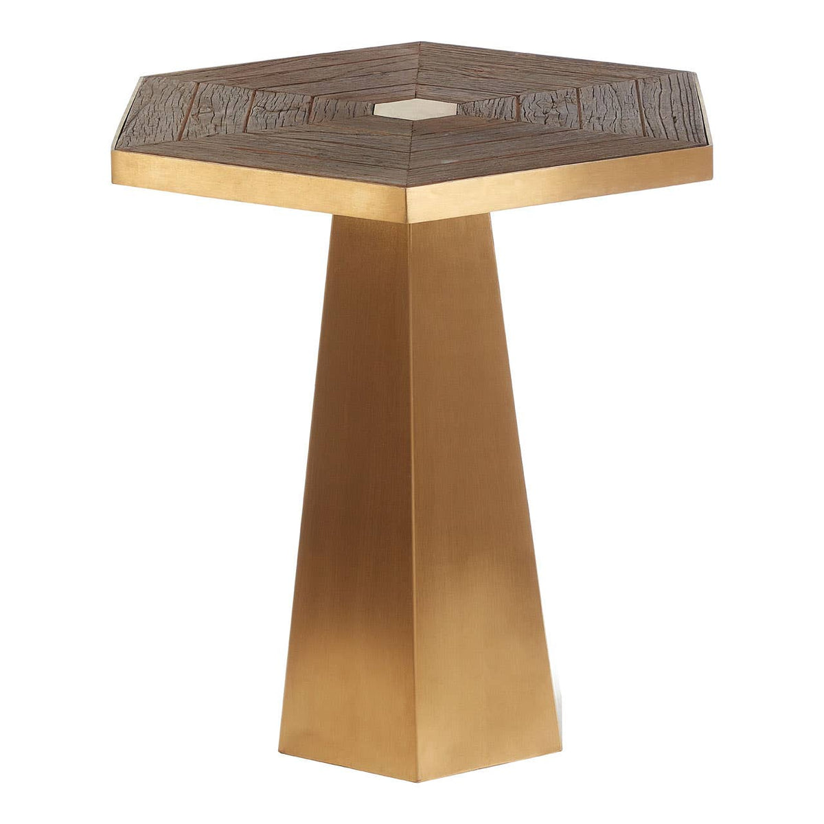 Titan Large Hexagon End Table.