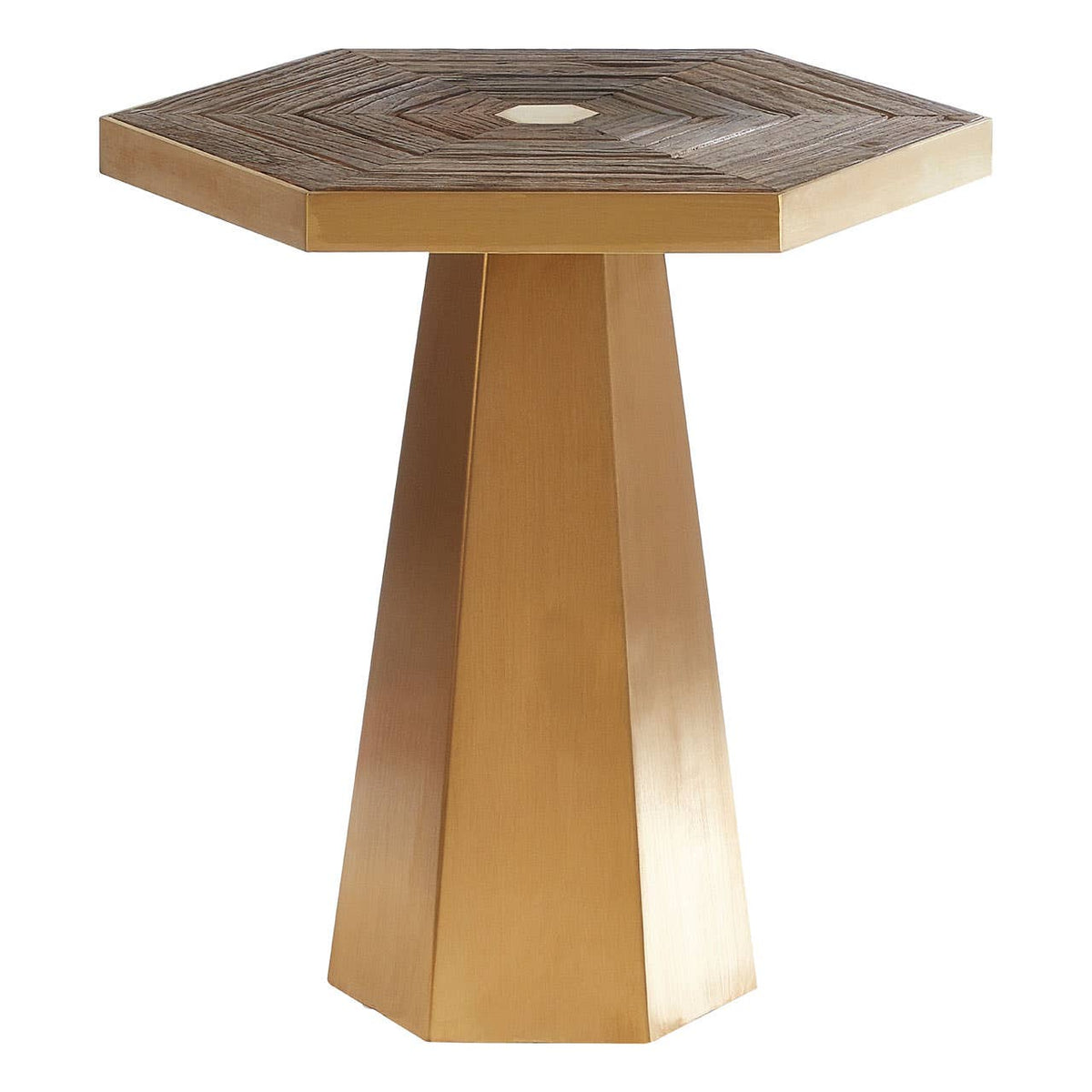 Titan Small Hexagon End Table.