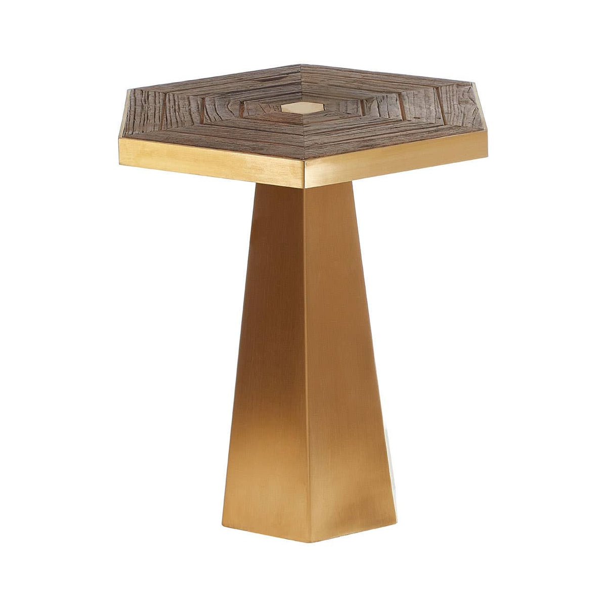Titan Small Hexagon End Table.