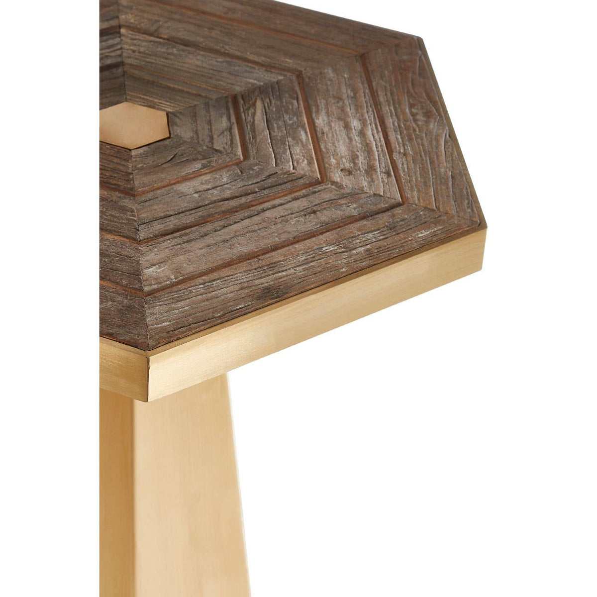 Titan Small Hexagon End Table.