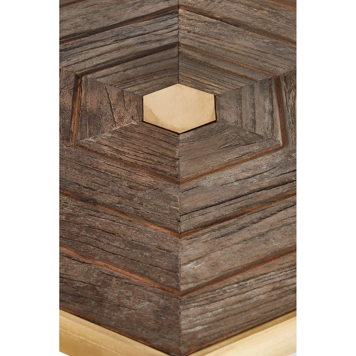 Titan Small Hexagon End Table.