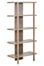 Noosa & Co. Living Torello Five Tier Grey Mango Wood Shelf Unit House of Isabella UK