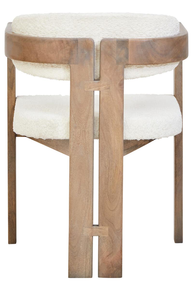 Torello Grey Mango Wood Chair.