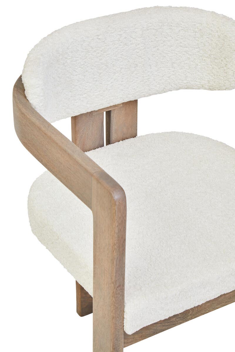 Torello Grey Mango Wood Chair.