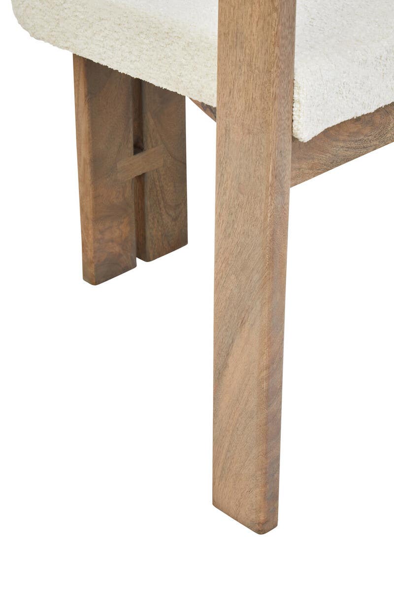 Torello Grey Mango Wood Chair.