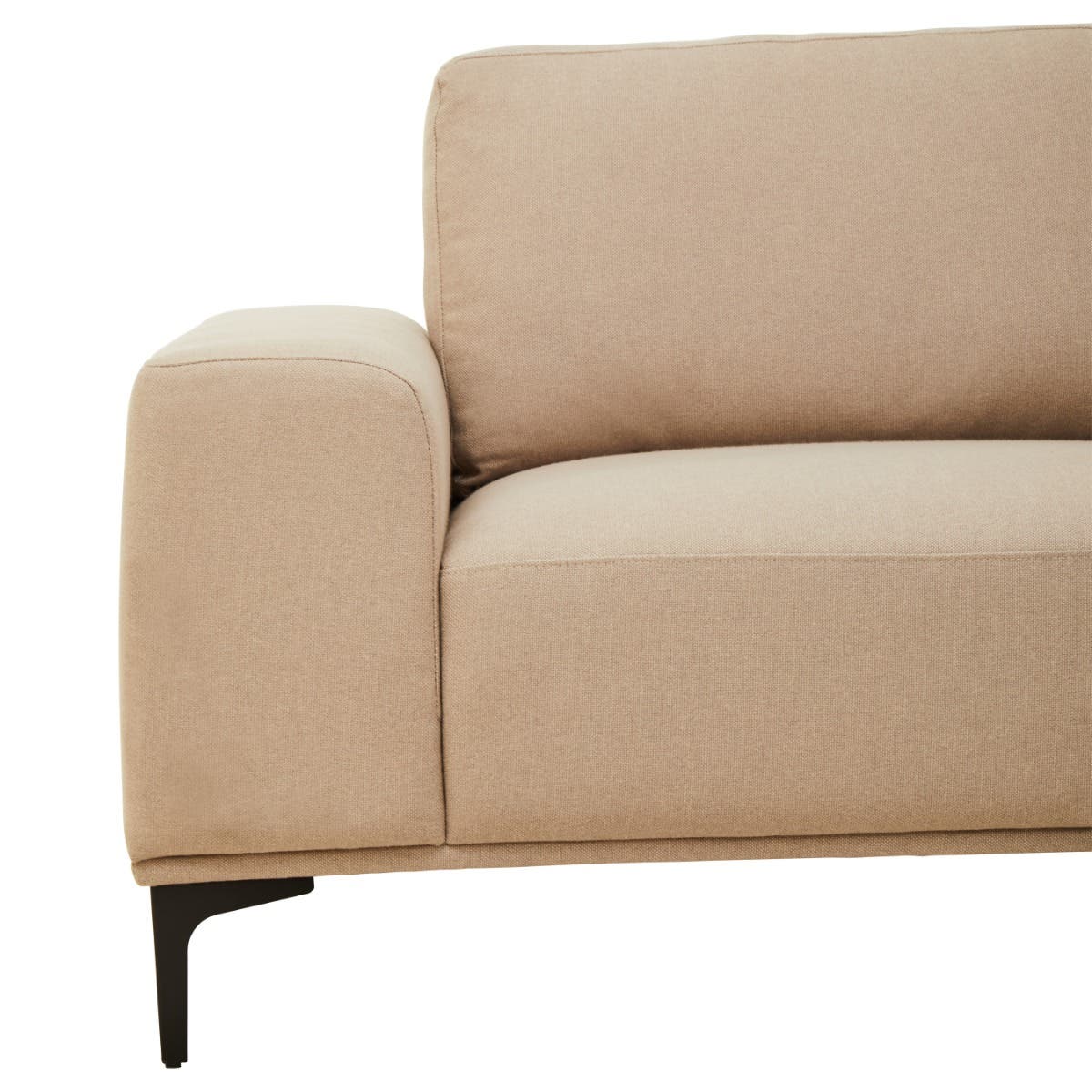 Noosa & Co. Living Toulon 3 Seat Natural Fabric Left Chaise Sofa House of Isabella UK