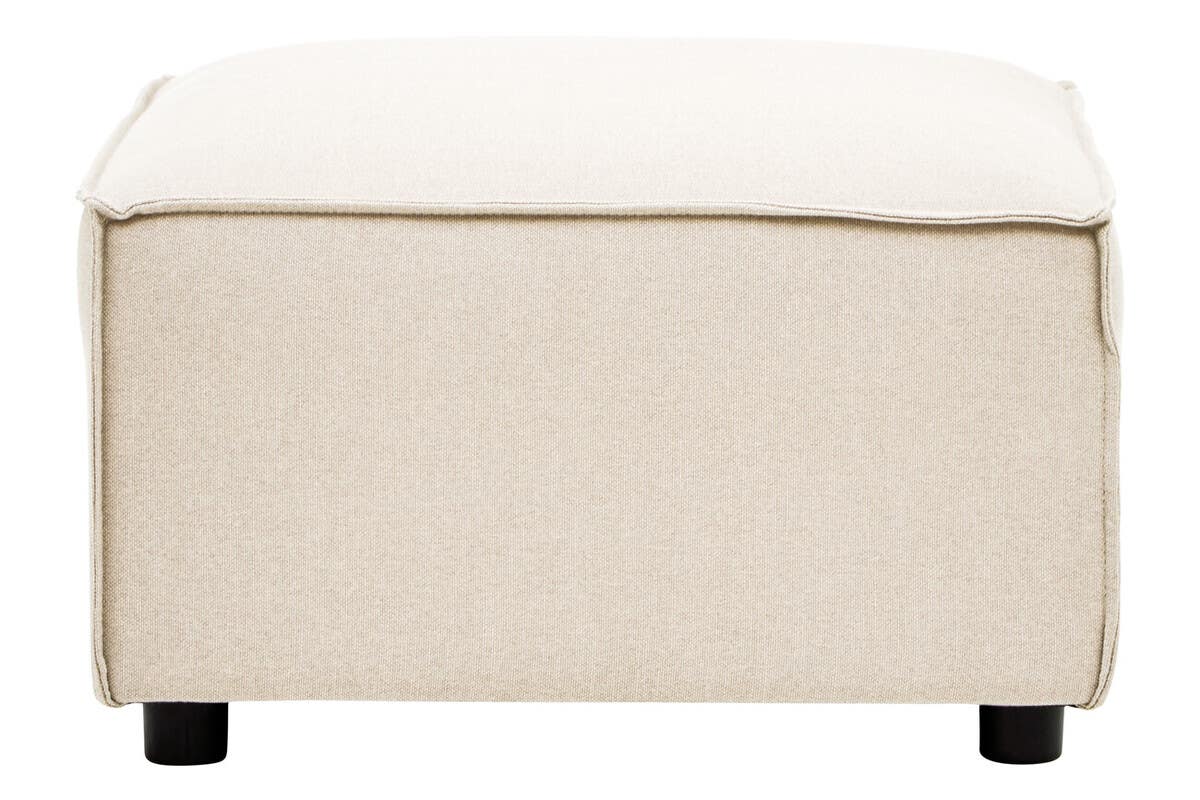 Noosa & Co. Living Toulouse Cream Fabric Sofa Ottoman House of Isabella UK