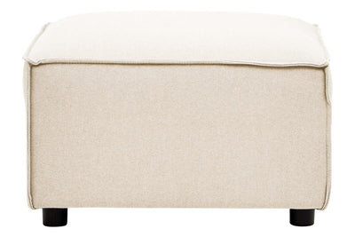 Noosa & Co. Living Toulouse Cream Fabric Sofa Ottoman House of Isabella UK