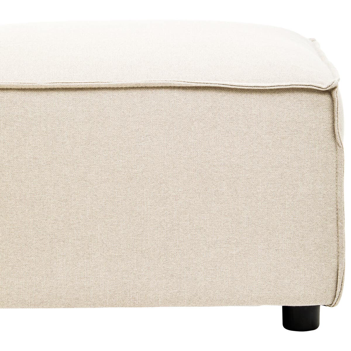 Noosa & Co. Living Toulouse Cream Fabric Sofa Ottoman House of Isabella UK